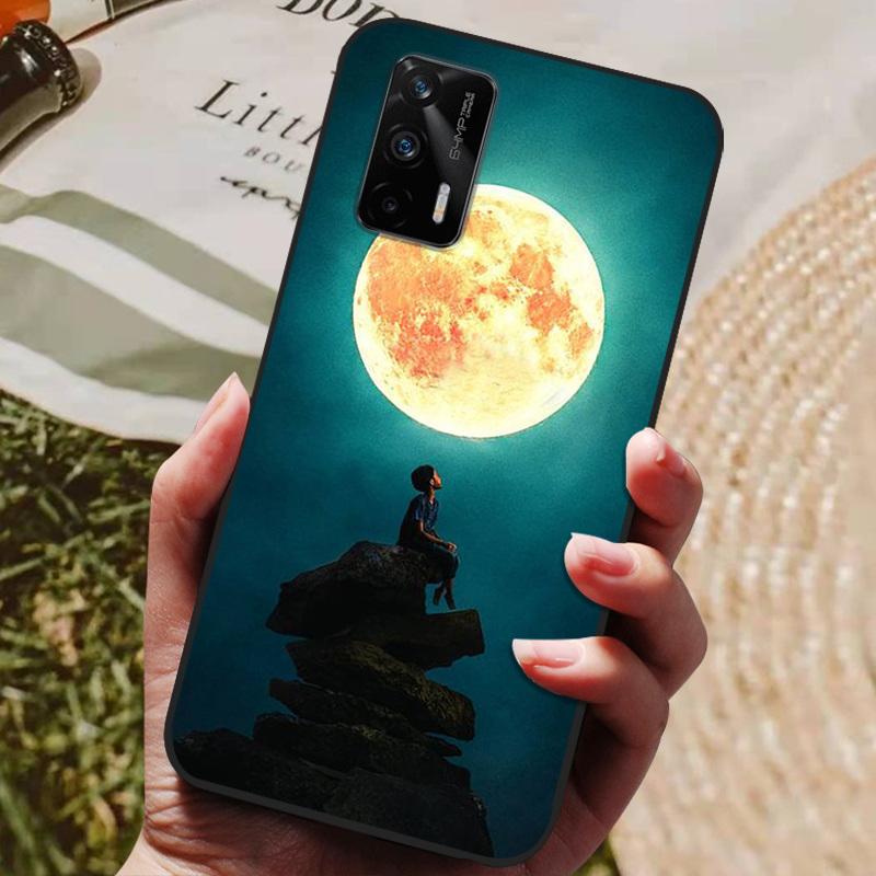 Für Realme Q3 Pro 5G Hülle Wolf Cartoon Silikon Weiche TPU Rückseite Für Realme Q3 Pro 5G Handyhüllen Realme Q3Pro 5G Fundas Coque
