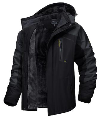 Bjerg Varm Fleece Kold Bjergbestigning Til Med Kulstof 3XL [TACVASEN] Anorak, Jakke, Motorcykel, Frakke, Fiskeri, Tøj, Foring, Beskyttelse, Herre,