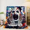 Clown Horror Decke Flanelldecke für Bett, Sofa, Camping, Wandern, Picknick Zubehör, Geschenk für Familie Fan Geschenke
