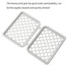 Dishwasher Organizers With Elastic Meshes for Kitchen Tool Cutlery Cups Safe Silicone Construction Quick Drying