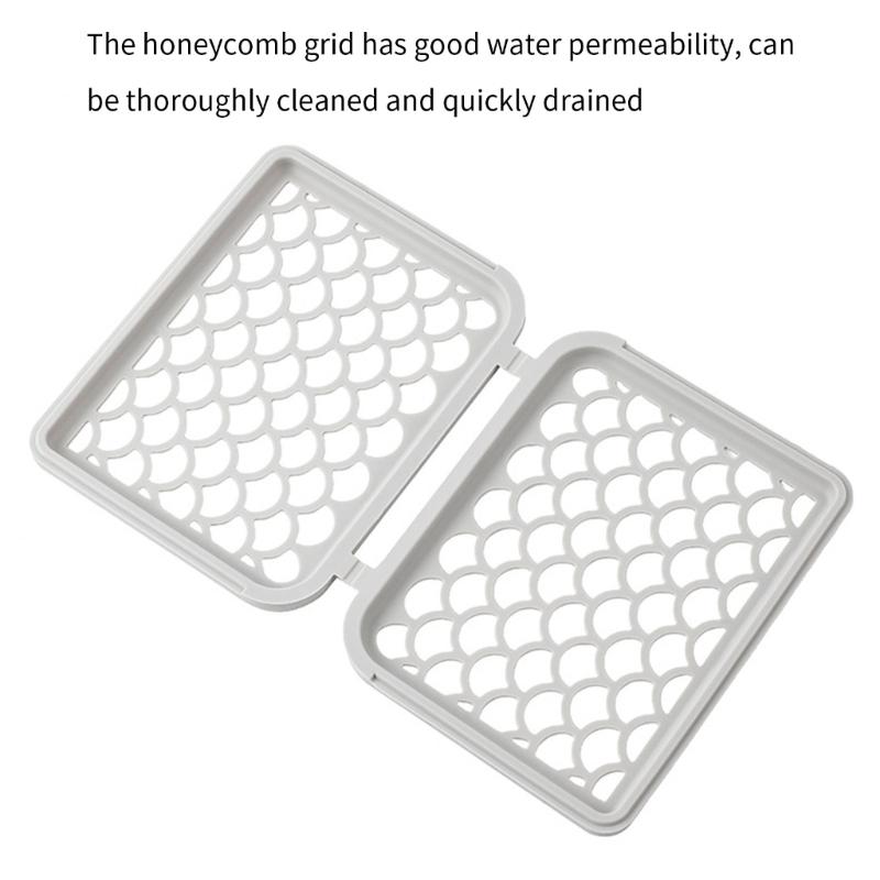 Dishwasher Organizers With Elastic Meshes for Kitchen Tool Cutlery Cups Safe Silicone Construction Quick Drying