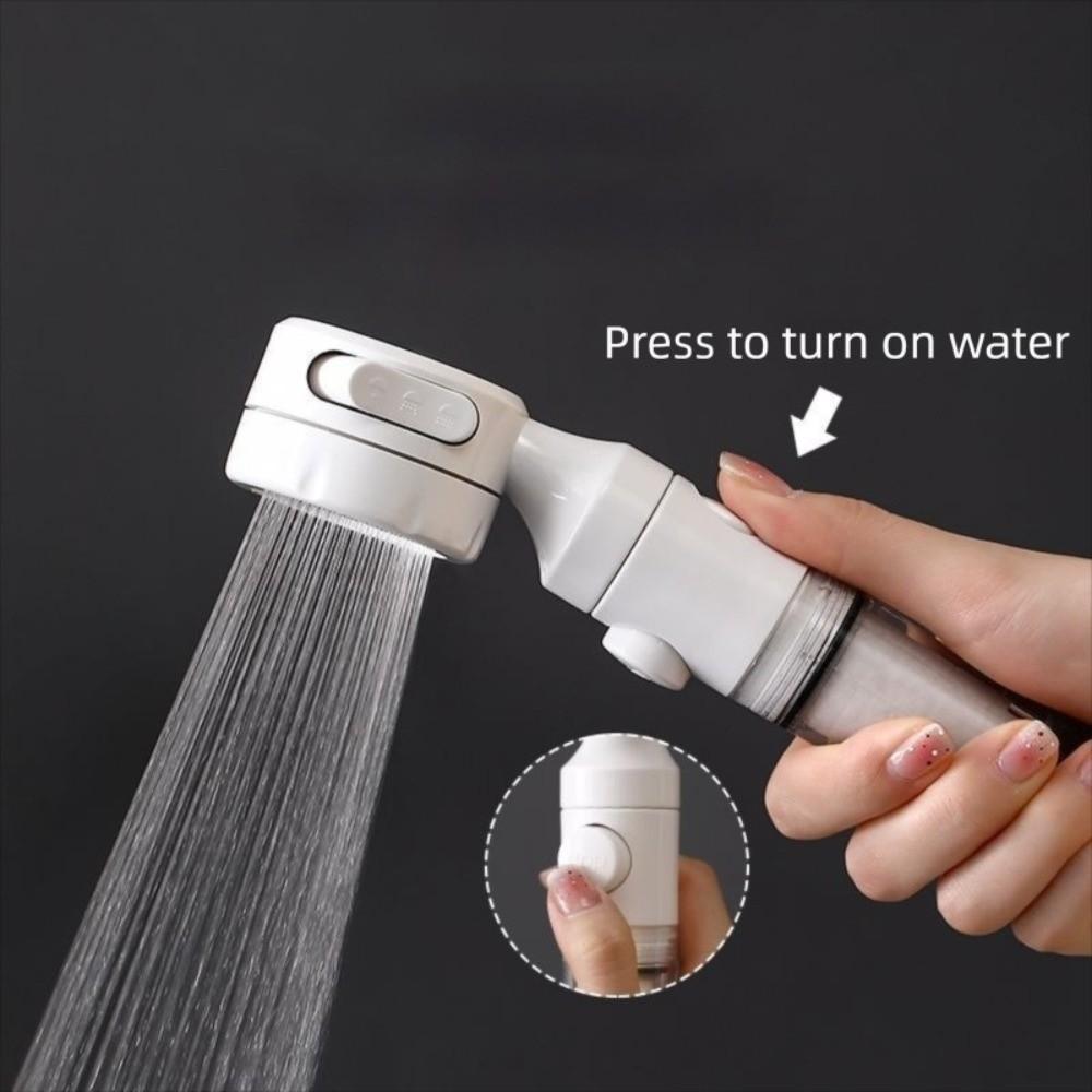 3 Modes Filtered Shower Head Antibacterial Antibacterial Shower Nozzle Shower Accessory