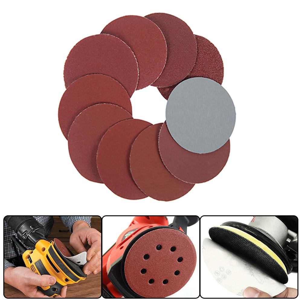 200/300Pcs 2Inch Sanding Discs Pad Kit Sanding Discs 60-1000Grit Paper Sandpaper with Abrasive Polish Pad Plate Tool Accessories