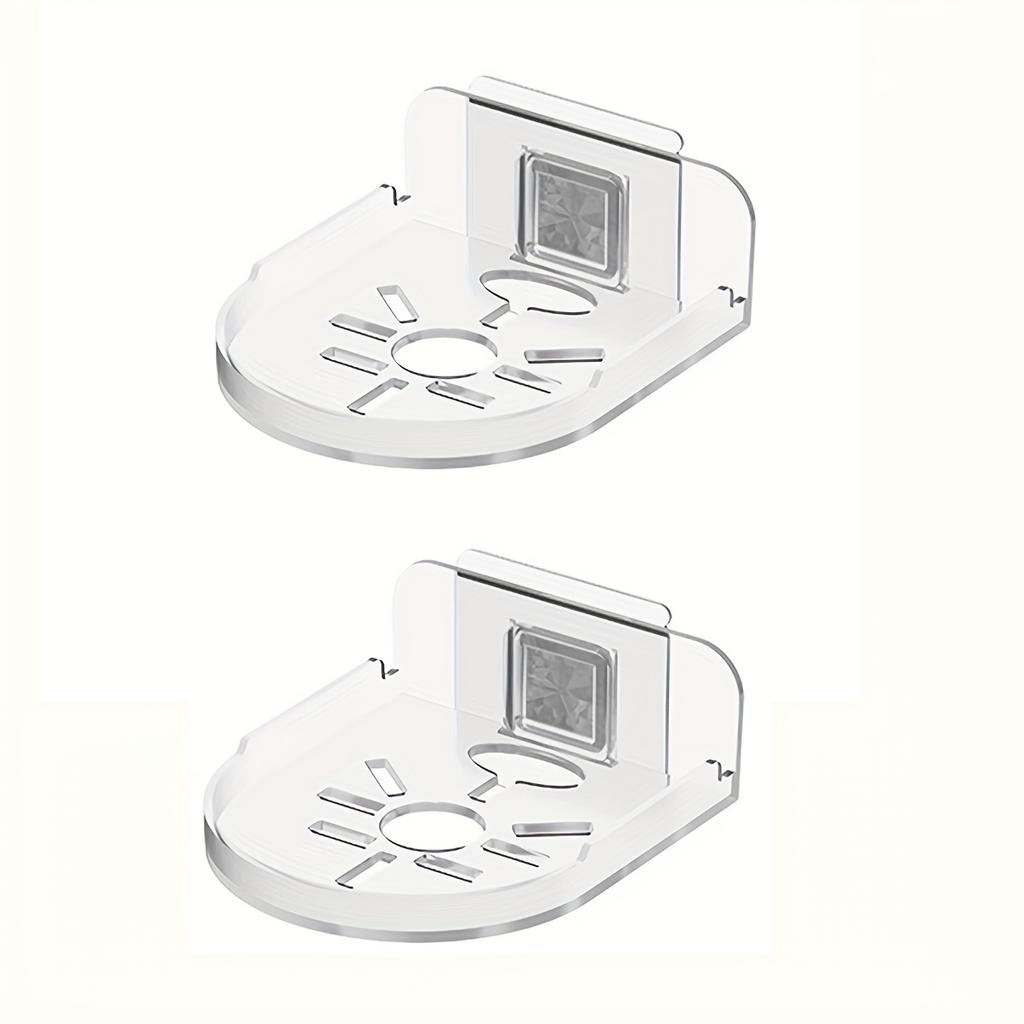 2pcs Universal Non-Drilling Wall Mount for Camera - Durable and Space-Saving Storage Holder