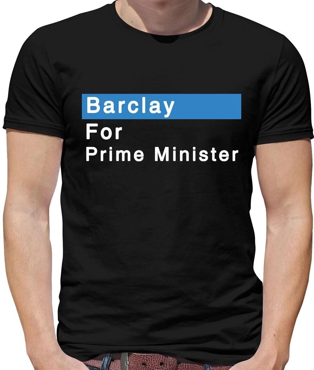 Barclay For Prime Minister - Mens T-Shirt - Tory Conservative PM Election XXXXL