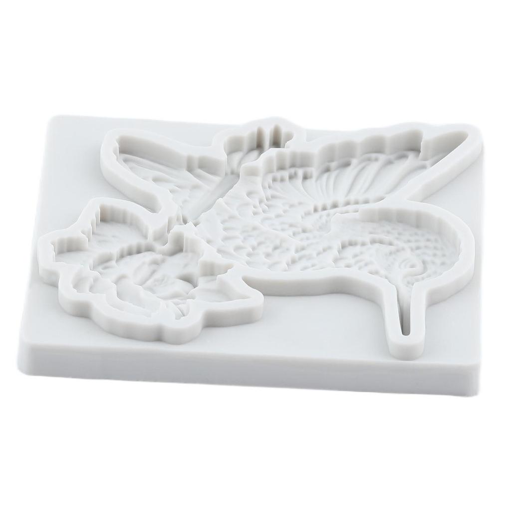 Vögel Silikonformen Blume Fondantform Kuchen Dekorationswerkzeuge Cupcake Topper Schokolade Süßigkeiten Handwerk Gum Paste Polymer Clay