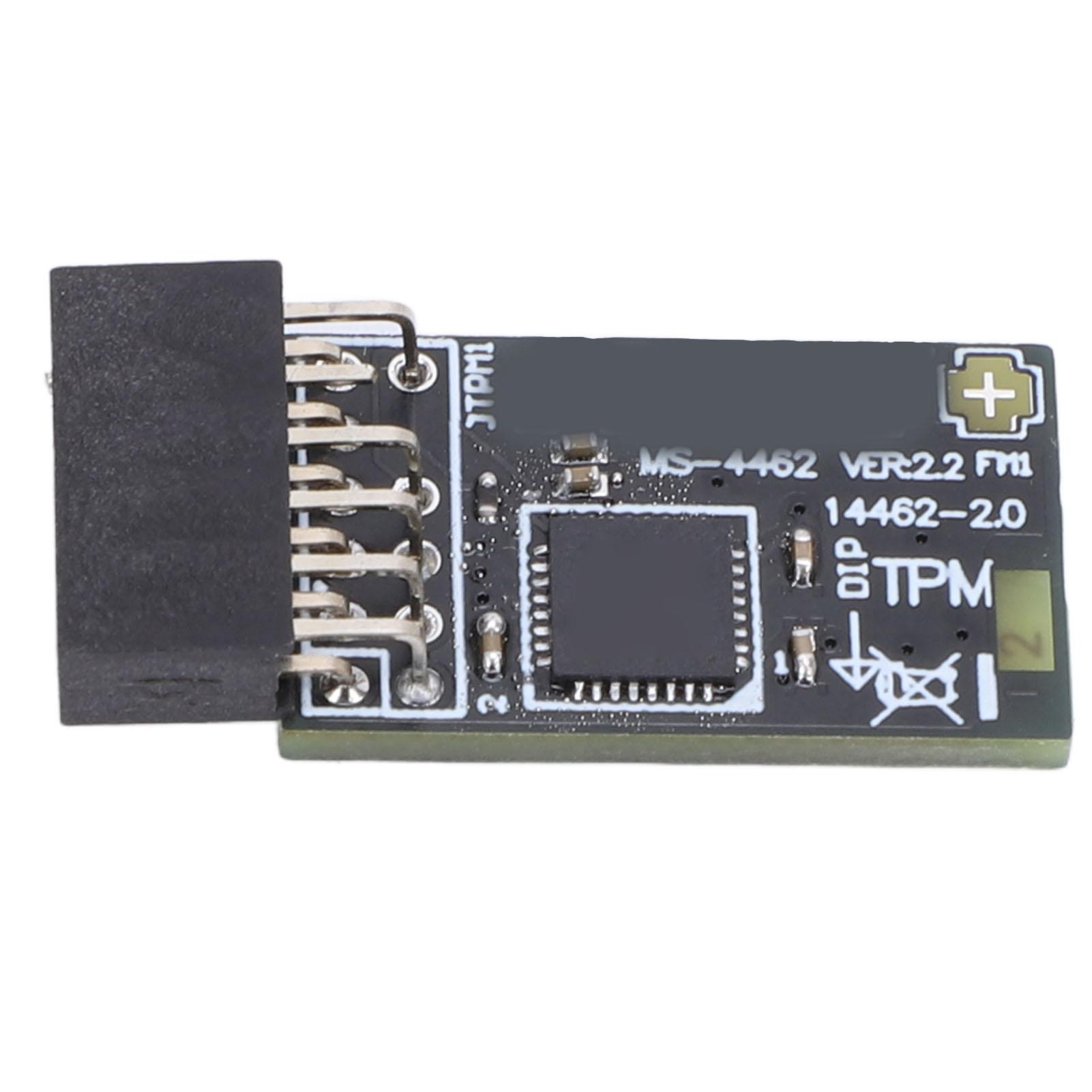 

Модуль TPM2.0 TPM SPI 12Pin Модуль безпеки шифрування з SLB 9670 для материнської плати для Win 10 11