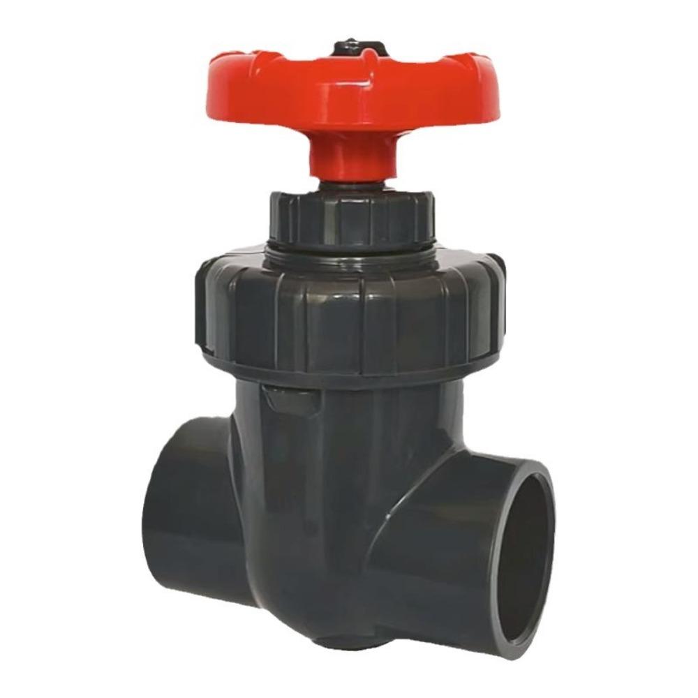 20/25/32/40/50/63mm Hi-quality UPVC Gate Valve Garden Irrigation Aquarium Accessories Precision Flow Control PVC Sluice Valve