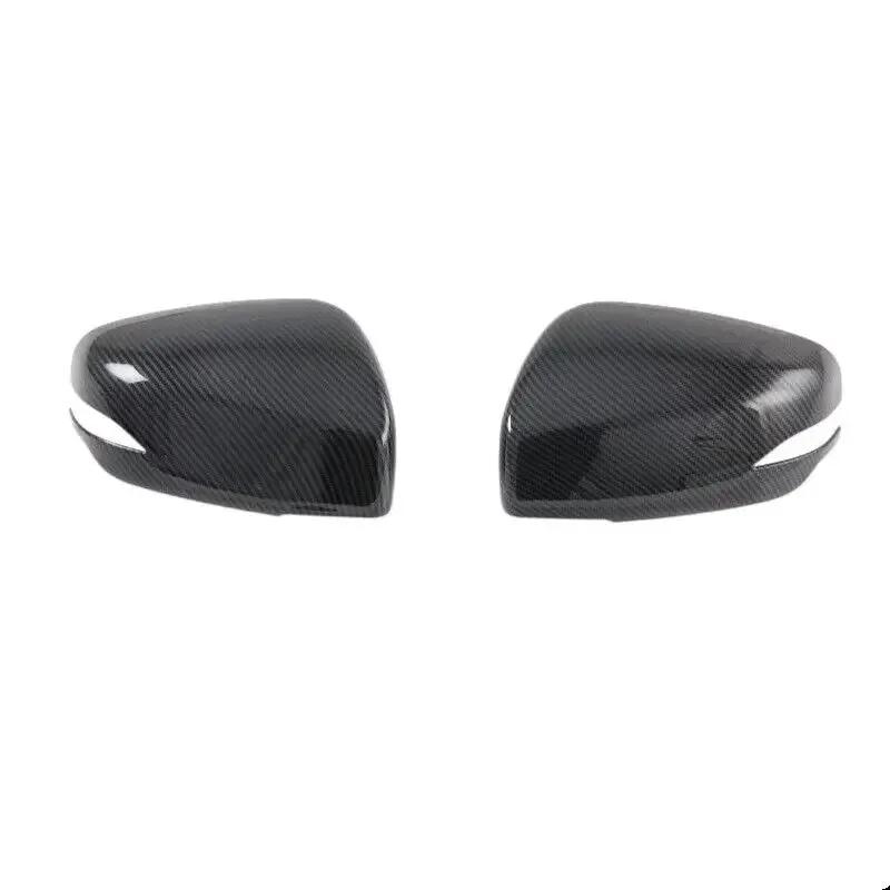 For Subaru Outback 2024 Car Rearview Side Mirror Cover Wing Cap Exterior Door Housing Shell Trim ABS Carbon