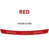 1PCS Carbon Fiber Car Door Sill Threshold Protector Stickers Decals Center Cover For Peugeot 208 3008 308 206 2008 406 5008 207