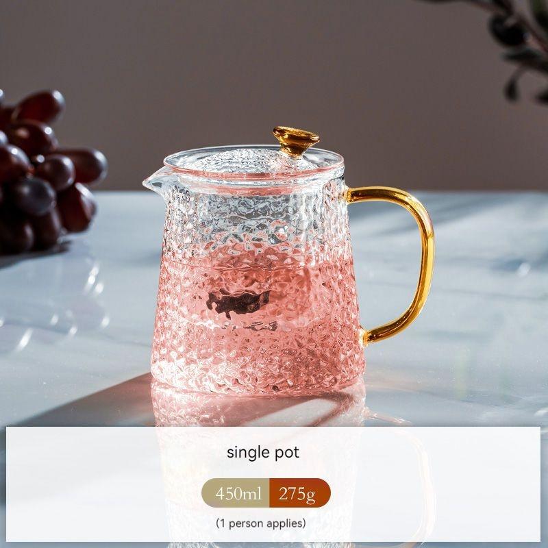 

GIANXI Высококачественный термостойкий цветочный чайник, домашняя чашка, китайский чайный сервиз в стиле кунг-фу, кофейник, кофейник для офиса