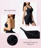 Plus Size U-Back Waist Cincher Bodysuit: Women's Seamless, Hip-Lifting, Tummy Control Shapewear