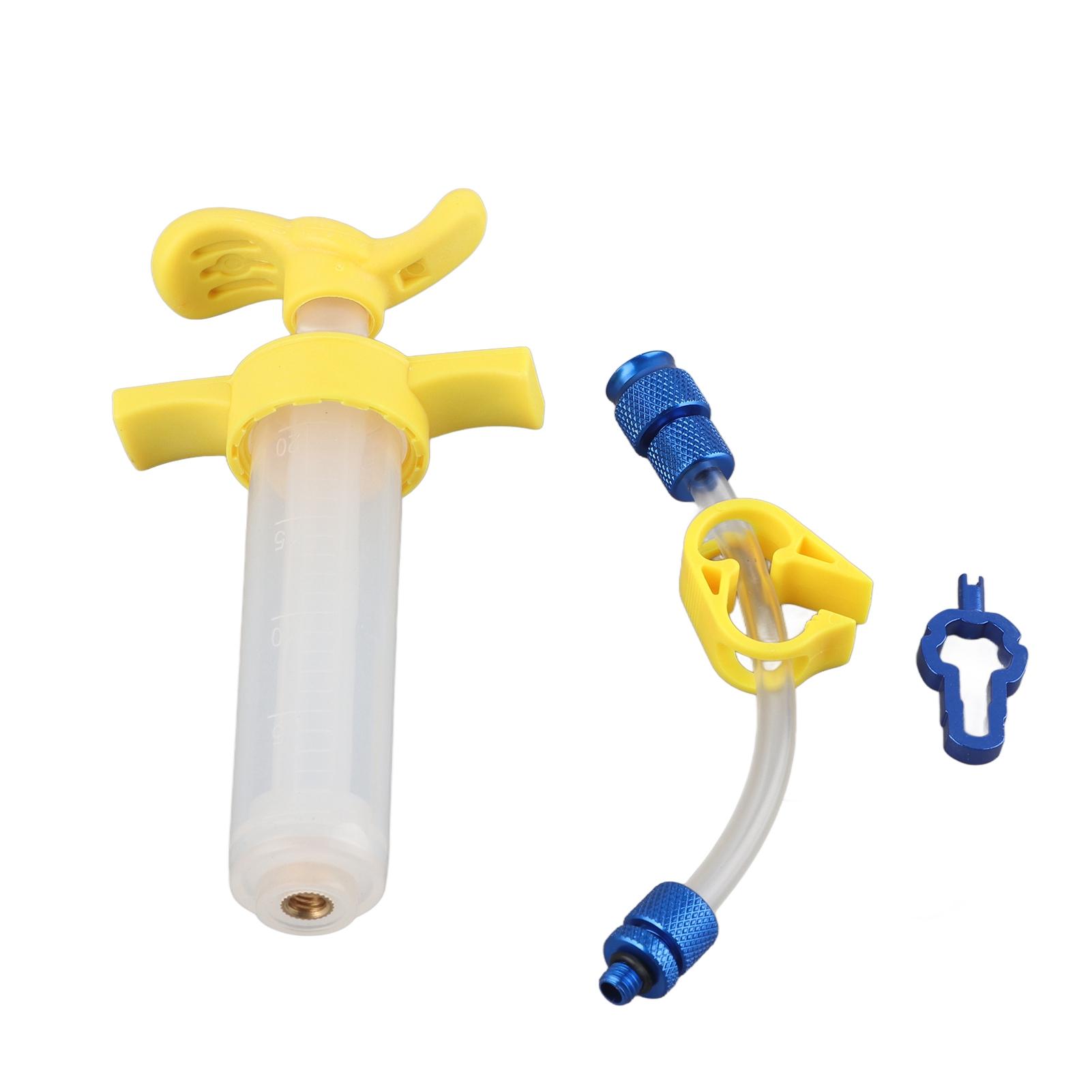 

Sealant Injector Plastic Low Resistance Cycling Tubeless Cycling Syringe Set with Accessories for