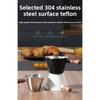 304 Stainless Steel Coffee Frother Pitcher Espresso Cup Coffee Utensil Food-grade Extraction Cup