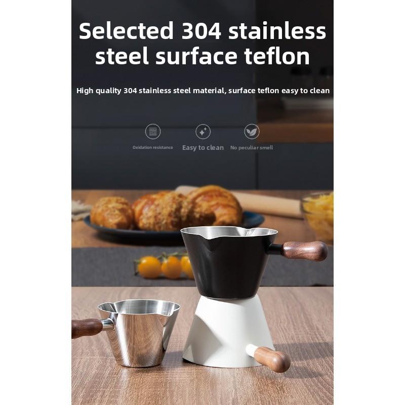 304 Stainless Steel Coffee Frother Pitcher Espresso Cup Coffee Utensil Food-grade Extraction Cup