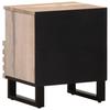 Nightstands 2 pcs. 40 x 34 x 46 cm Bleached Solid Mango Wood