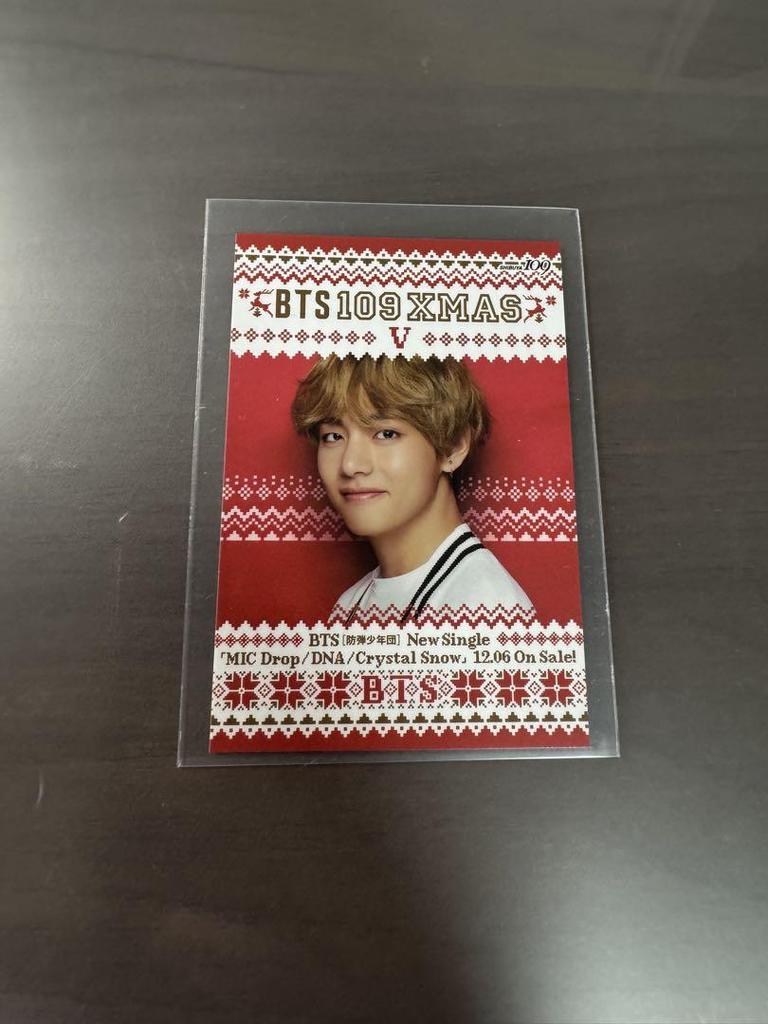 [USED] BTS 109 Christmas V Trading Card
