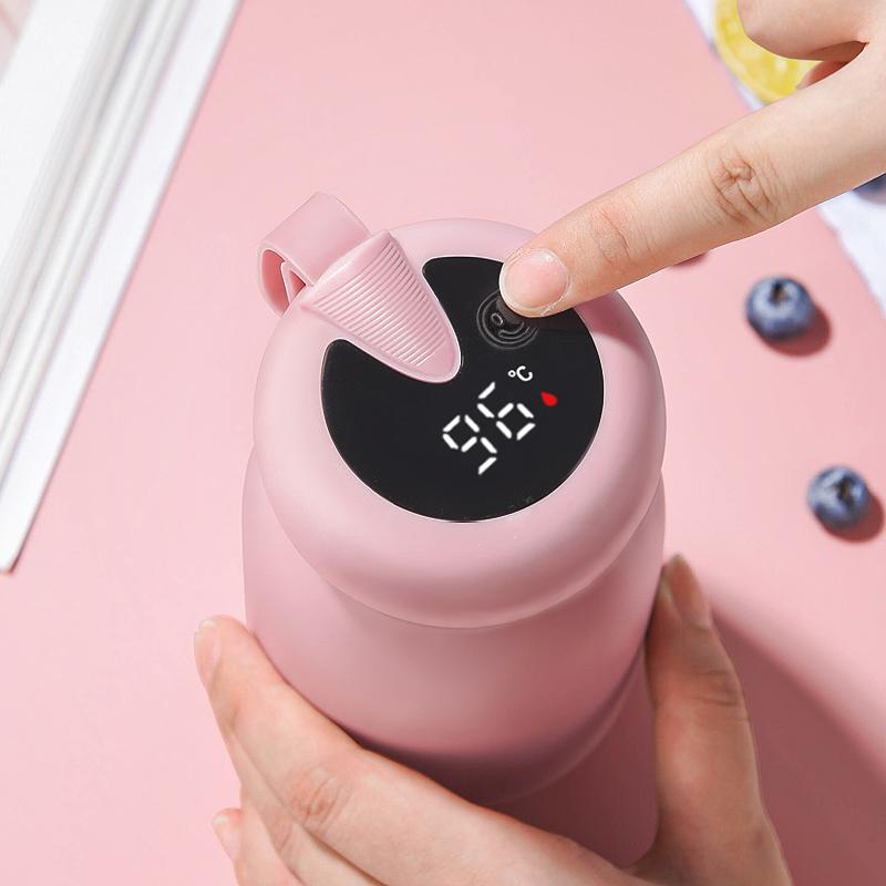 Intelligent Digital Display Vacuum Cup Stainless Steel Cup Touch Display Temperature Keep Heat And Cold Water Cup