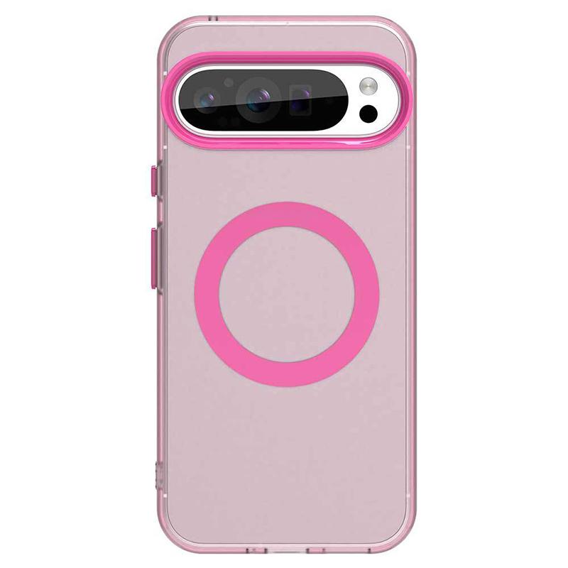 For Google Pixel 9 Pro XL Candy Color Magnetic Phone Case For Google Pixel 8 Pro 8A 9A Cases Translucent Matte Shockproof Cover