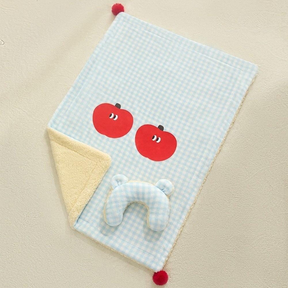 

Soft Dog Warm Quilt Thickened Cat Nest Mat Cartoon Cat Cover Blanket for Cats and Dogs S