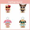 Melody Cat Plush Keychain With Pp Cotton Stuffing For Collectors And Gift Enthusiasts