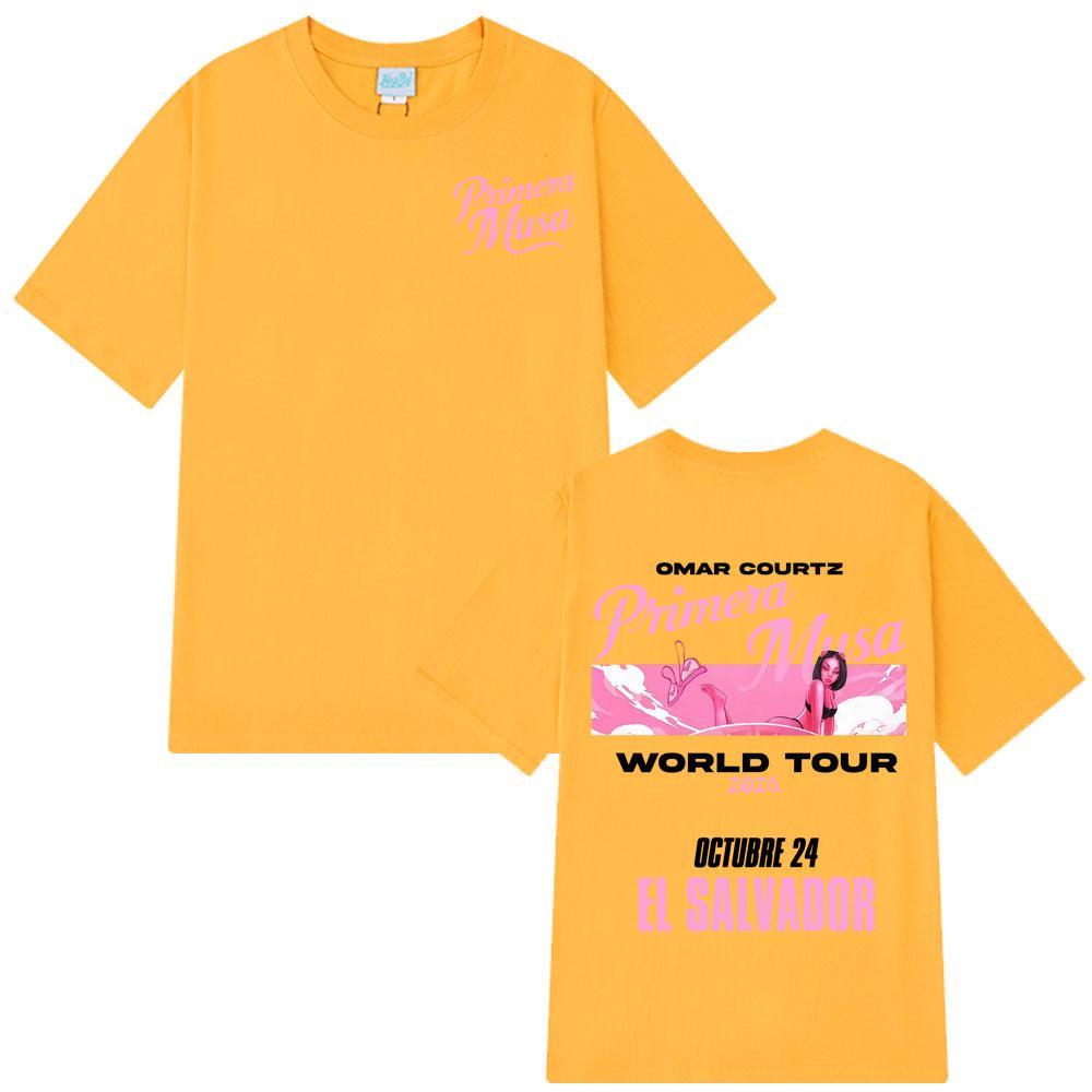 Omar Courtz Primera Musa Fashion Graphic Tees Men Women Aesthetic T-shirts  Short-sleeved Loose Casual Cotton Harajuku T-shirts