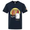 Original Design Unisexs Funny Sushi Wardrobe Shirt Round Neck Short Sleeve TShirt Summer New Plush Fashion EyeCatching Top