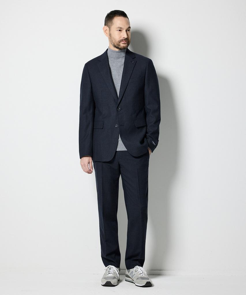 STCO Extra Fine Wool Comfort Formal Jacket Navy (Slim Fit)_Ssjud11Ssn