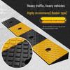 Rubber Car Ramp: Multipurpose Mat for Curbs, Thresholds, and Speed Bumps