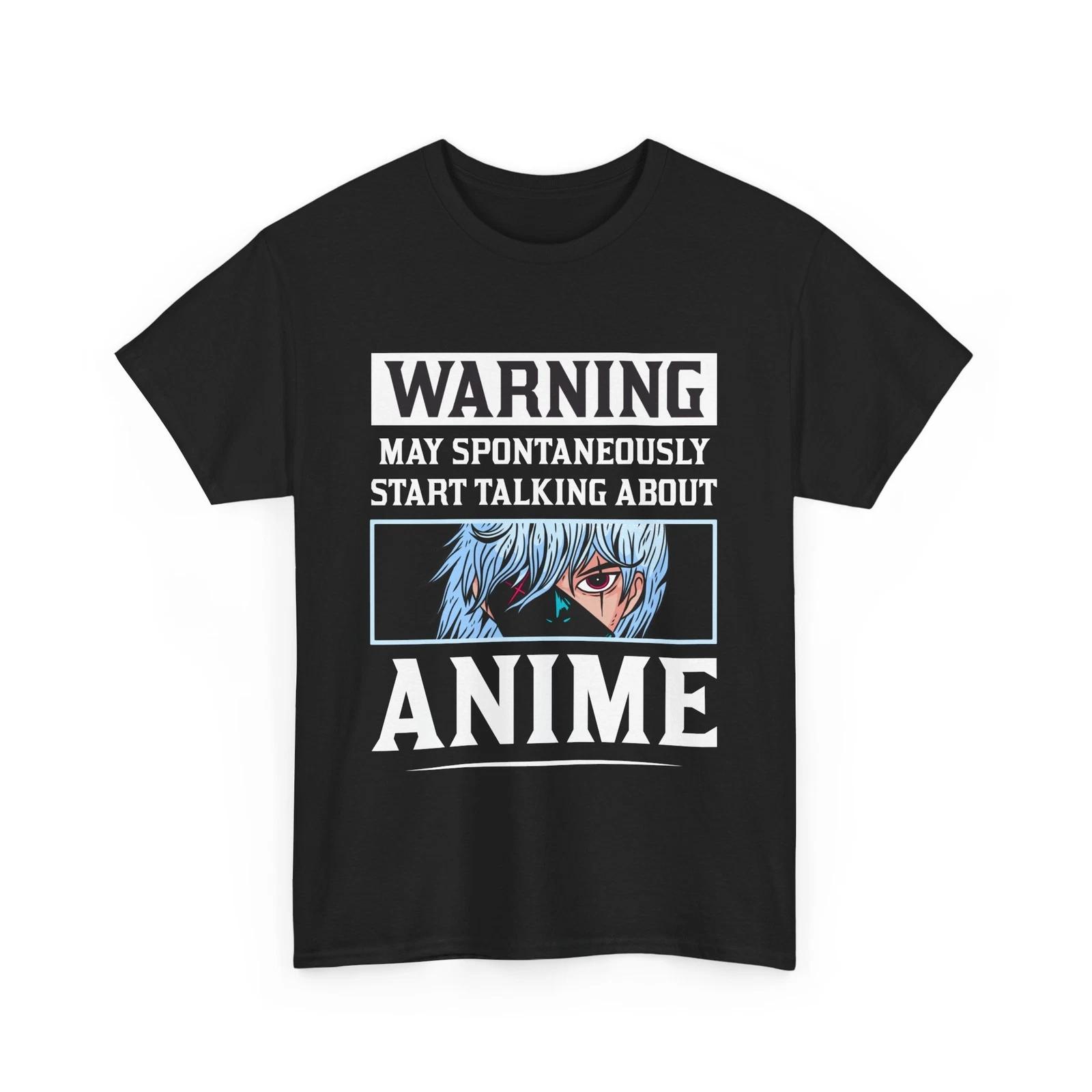 

Warning Star talking about Anime T-Shirt | Japanese Anime Graphic Shirt | Manga S