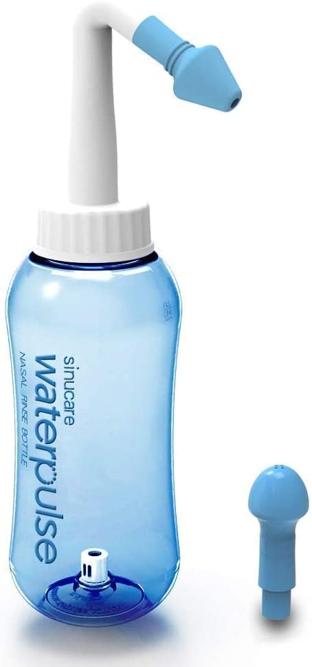 PREXI Neti Pot Sinus Rinse Bottle Nasal Wash Bottle Sinus Rinse Bottle Nose Wash Cleaner Pressure Rinse Nasal Irrigation for Adult And Kid BPA Free