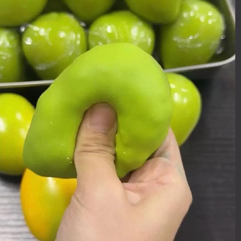 2026 Diy Temperature Adjustable Mango Asmr Building Block Pinch Ball Can Shape Decompress Toys Does Not Rebound When Squeezed