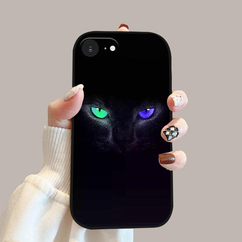 Case For iPhone 16e 5G Fashion Cartoon Soft Silicone TPU Phone Cover For iPhone SE4 Coque Apple SE 4 Shockproof Bumper Shells