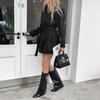 2026 European and American Casual Long-sleeved Sweater Coat Women's Clothing Autumn and Winter Foreign Trade