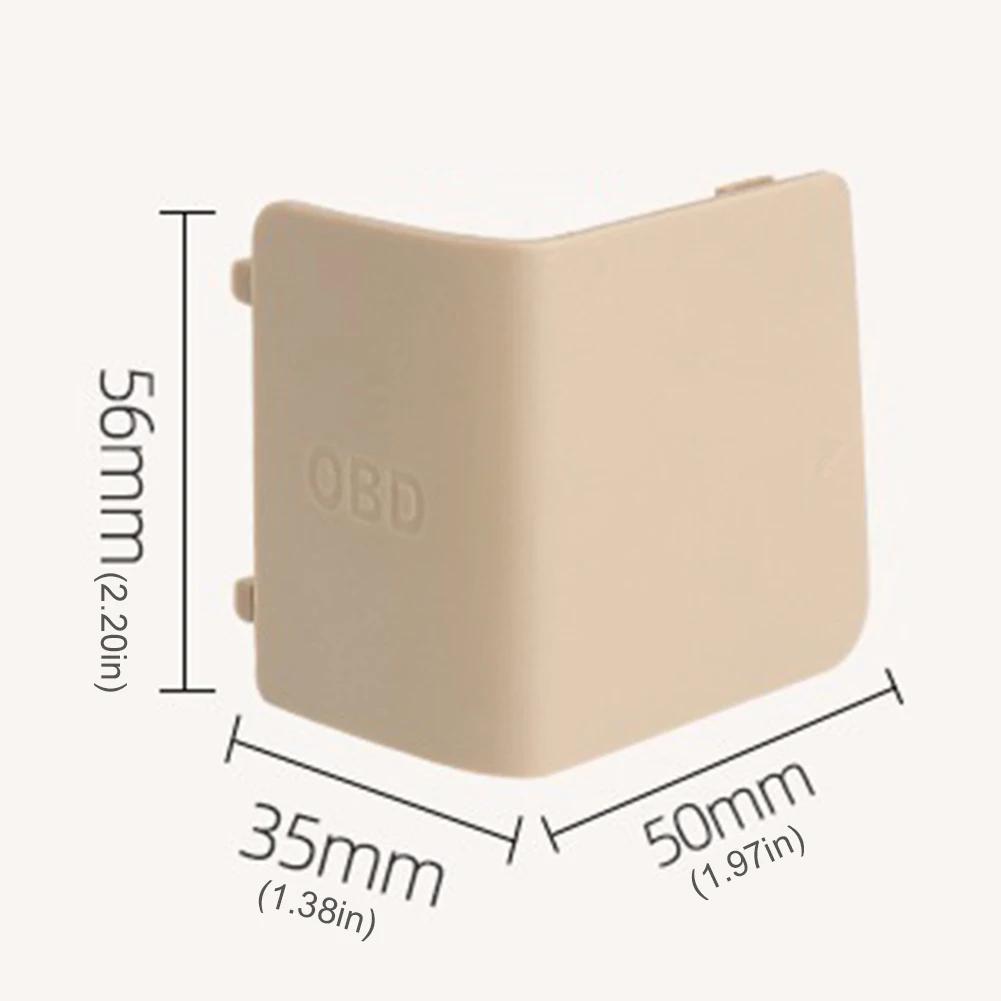 Car Interior Kick Panel Cap 51439125298 OBD Plug Cover LHD Protective Shell Casing Diagnostic System for BMW 1Series X1 E84 E87