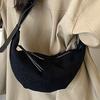 Large capacity bag women's autumn new casual messenger bag women's high value sense niche commuter dumpling bag