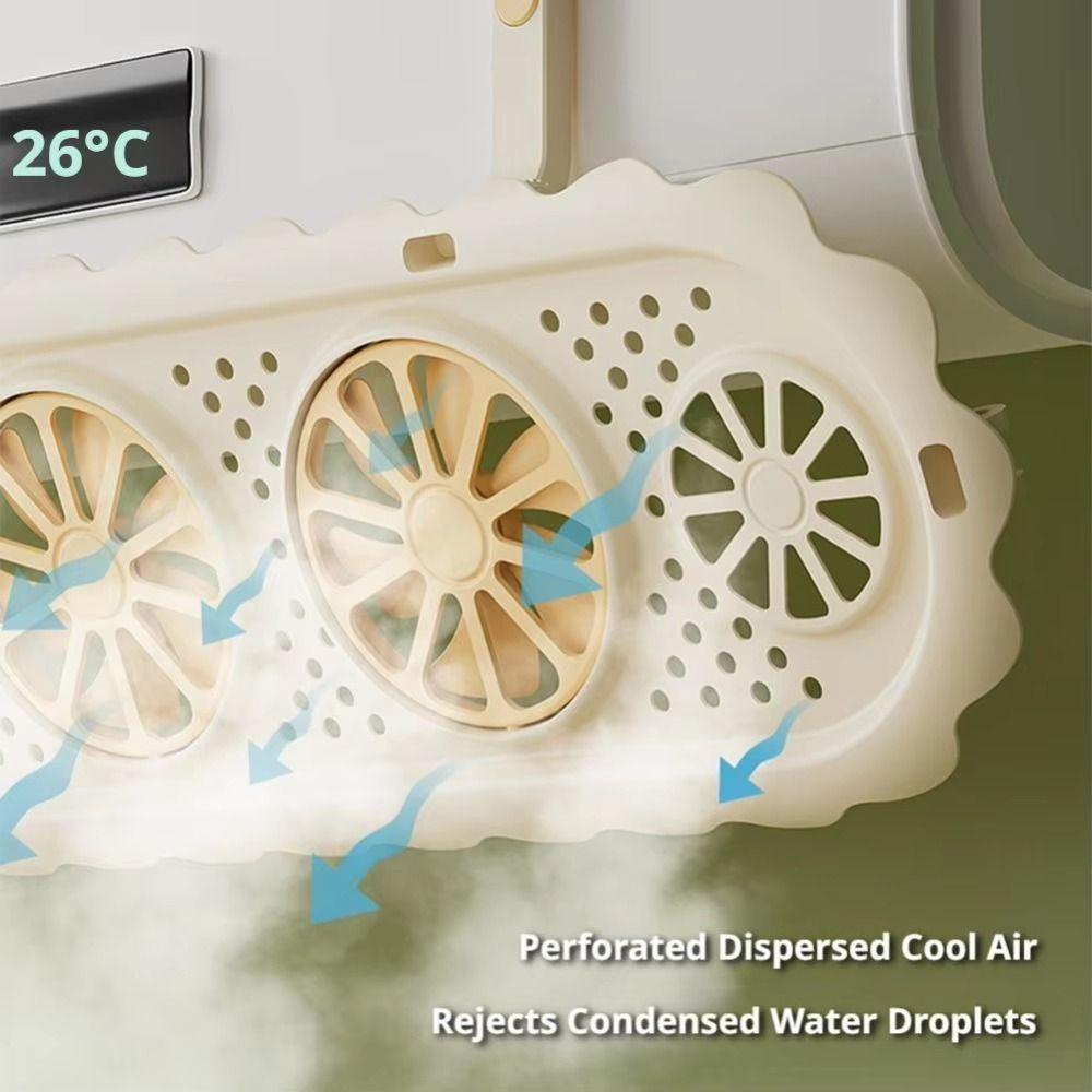 Reusable Air Conditioner Wind Deflector Adjustable Air Outlet Cover Air Flow Guide  Bedroom Cooling