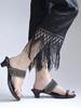Shoetopia Damen Stilvolle Komfort Sandalen | Offene Zehenpartie zum Hineinschlüpfen Lässige Ethnische Tägliche Tragesandalen für Damen & Mädchen
