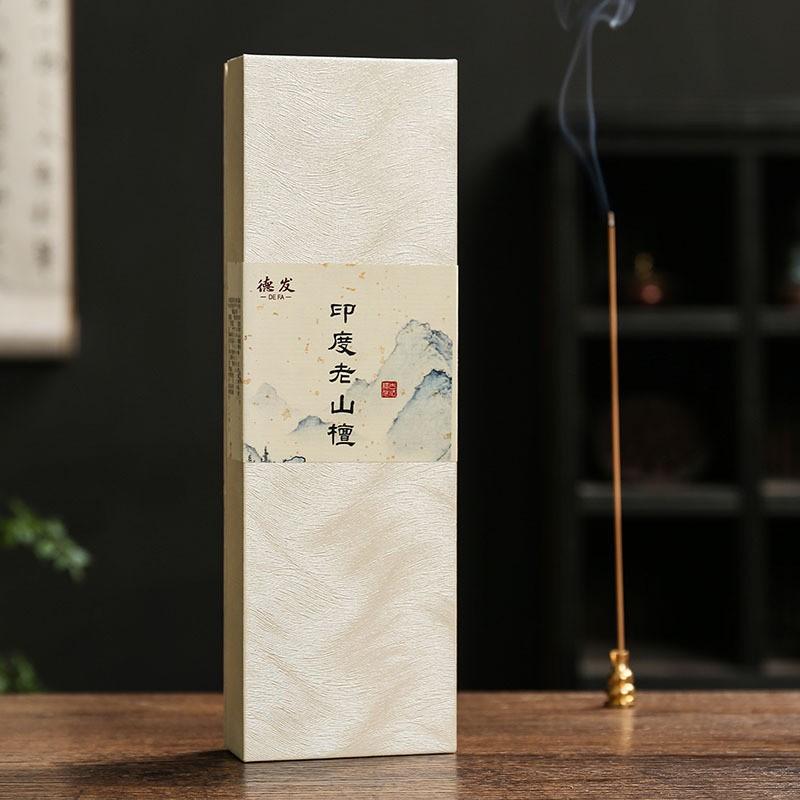 Traditional Indoor Incense Sticks/Bedroom Sleep Home Study Calming Mind Sandalwood Calming Mind Eliminating Odor Joss Stick India