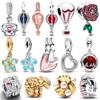 Charms Originales Air Balloon Tours Pendant Charm Beads Fit Original Bracelet Necklace For Women Luxury Diy Jewelry Gift