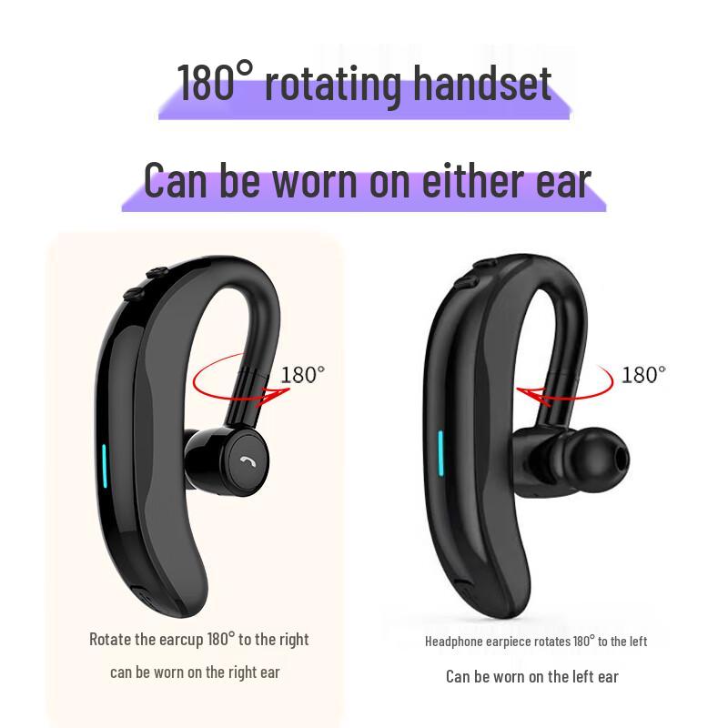 Masentek F600 Wireless Bluetooth Ear-hook Headset