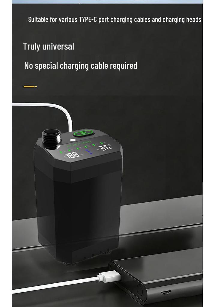 Portable Electric Shower for Outdoor and Dorm Use in Rural Areas
