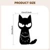 Cat Clock Decorative Animal Silent Modern Cartoon Compact Acrylic Home Decoration Ornament for