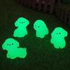 Realistic Noctilucent Dog Figurines Handmade Micro Landscape Decoration  Car Decoration