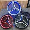 hzrm1 Mercedes benz Amg W205 W212 W213 W204 ML W166 CLA C117 A W176 W177 C W204 E GLK X204 GlaWith LED Grid style Front Grill Emblem