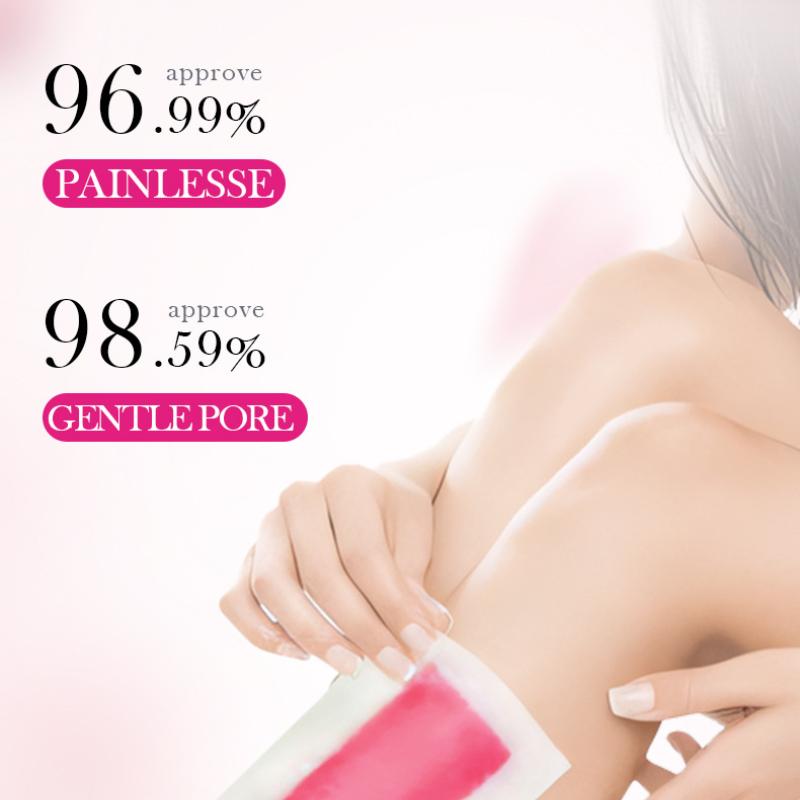Plant Double-sided Hair Removal Wax Paper SADOER Armpit Hair Leg Hair Body Hair Removal Cream