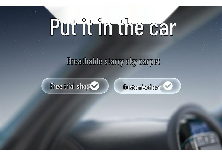 Compatible 6-Piece Starry Sky Floor Mats for Geely Xingyuan, Galaxy M9, Boyue L, Xingyue L, Xingrui, A7, and Xingyao