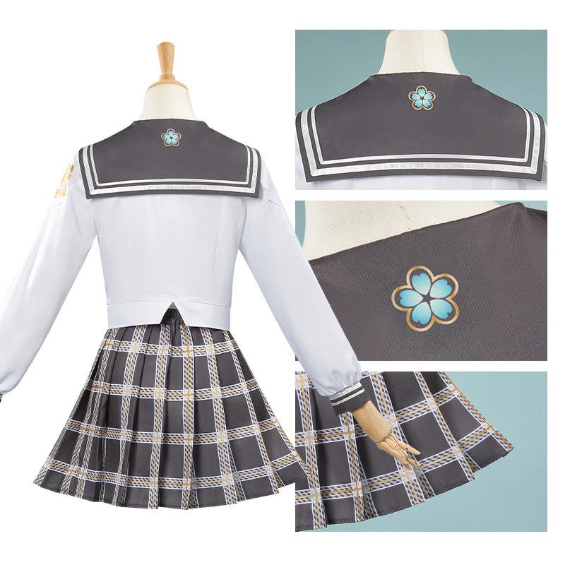 Honkai: Star Rail Firefly JK School Uniform Spring Day Gift Cosplay Costume - Anime 2D Cosplay Full Set Outfit