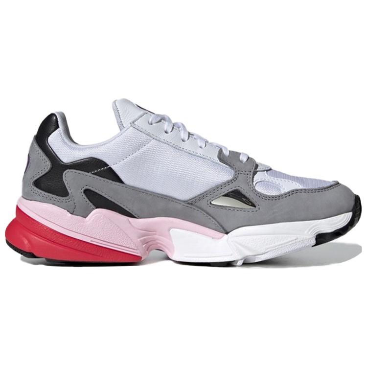 (WMNS) Adidas Falcon 'White Grey' Women's CG6214