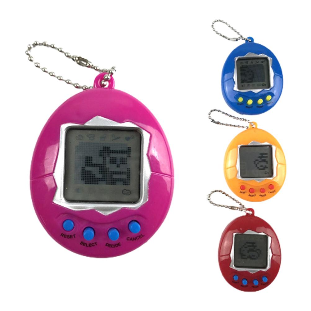 Virtual Digital Pet Toy Handheld Game Machine Game Keychain Decompression Toy Gift for Boys Girls